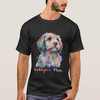 Camiseta Dia de as mães Cockapoo Mãe