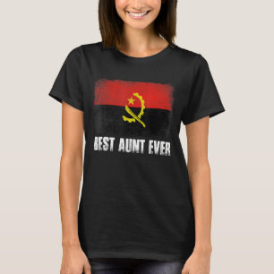 Camiseta Dia de as mães da melhor tia do mundo aflita a ban