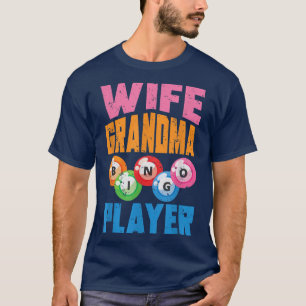 Camiseta Dia de as mães da Nana do Chamador de Bingo Avó Bi
