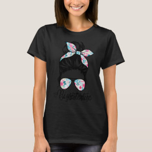 Camiseta Dia de as mães das mulheres do Cabelo Mensageiro d