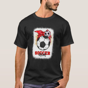 Camiseta Dia de as mães de bola 2022 Soccer Mãe