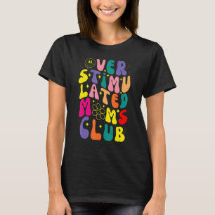 Camiseta Dia de as mães de Clube de Mães com estimulação cr