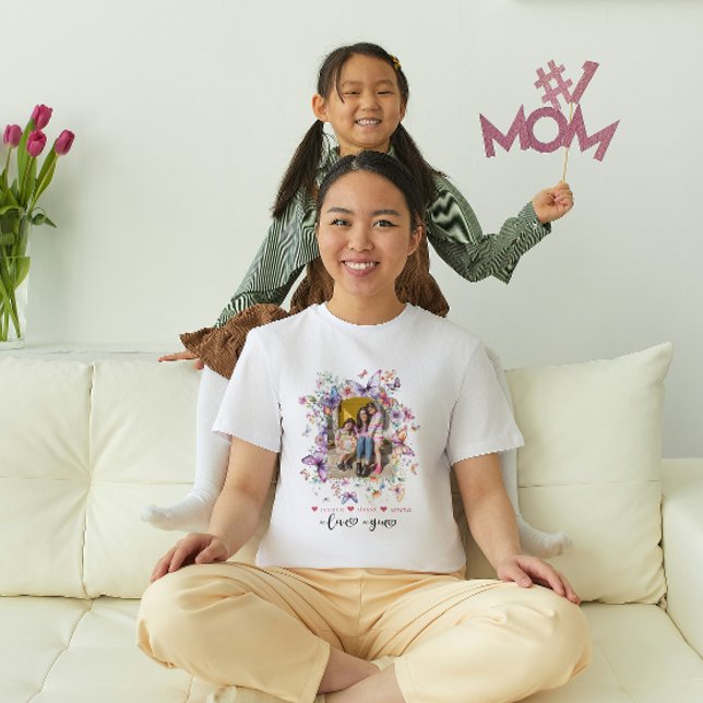 Camiseta Dia de as mães de Fotografias de Flores Selvagens  (Criador carregado)