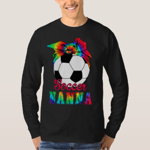 Camiseta Dia de as mães De Futebol Nanna Tie Dye