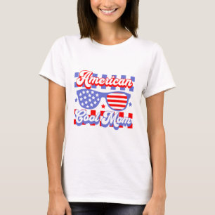 Camiseta Dia de as mães de T-Shirt Legal Americano