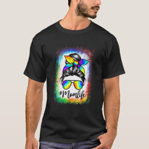 Camiseta Dia de as mães De Ti De Vida Da Mãe Com Um Roubo M