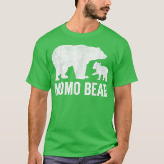 Camiseta Dia de as mães De Urso Momo Vovó Camisas, Cubo Eng