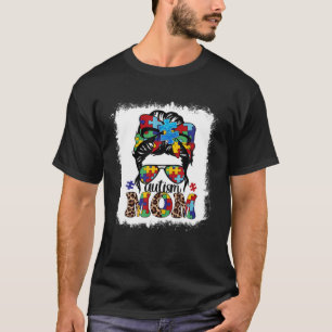 Camiseta dia de as mães do Cabelo do Freio Quebra-cabeça