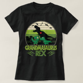 Camiseta Dia de as mães do Grandmasaurus Rex Funny Dinossau