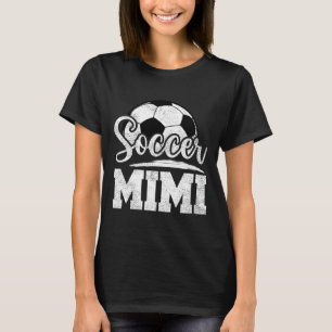 Camiseta Dia de as mães do Jogo do Jogador de Futebol Mimi