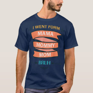 Camiseta Dia de as mães engraçado, melhor avó, mãe Legal