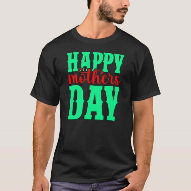 Camiseta Dia de as mães Feliz-11344 (Frente)