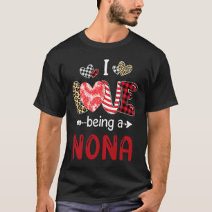 Camiseta Dia de as mães Feliz De Leopard Eu Adoro Ser Um Bu