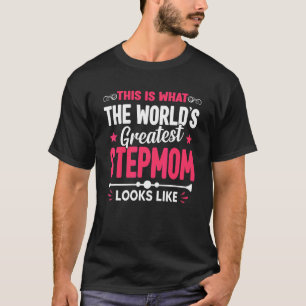 Camiseta Dia de as mães Isto É O Que Parece Maior Stepman
