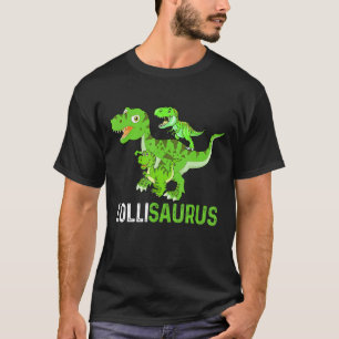 Camiseta Dia de as mães Lollisaurus T rex Dinossauro Engraç