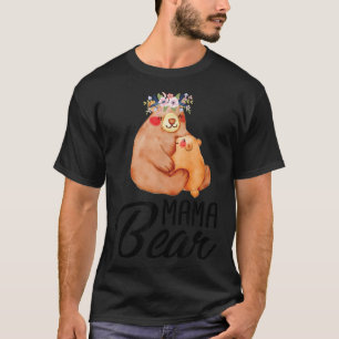 Camiseta Dia de as mães Mama Bear Cute
