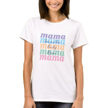 Dia de as mães personalizado nome dos filhos MAMA 
