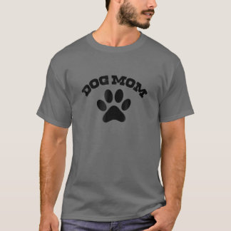 Camiseta Dia de as mães Puppy Owner Mama Dog Mãe