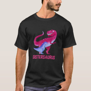 Camiseta Dia de as mães Sistersaurus Cute AMA Saurus Dinoss
