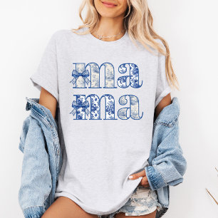 Camiseta Dia de as mães T-Shirt da Arco da Mama Chinoiserie