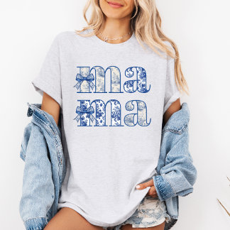 Camiseta Dia de as mães T-Shirt da Arco da Mama Chinoiserie