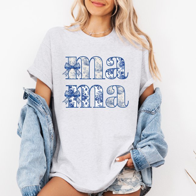 Camiseta Dia de as mães T-Shirt da Arco da Mama Chinoiserie (Criador carregado)