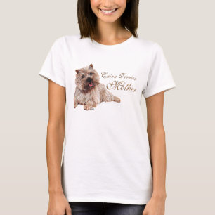 Camiseta Dia de as mães Terrier do Cairn Brown
