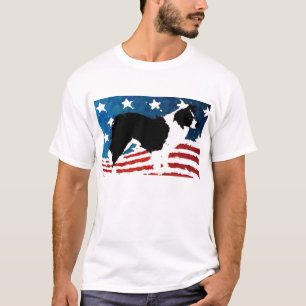 Camiseta Dia de border collie Tee~Memorial