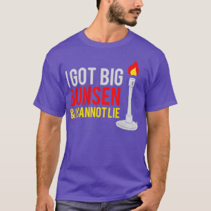 Camiseta dia de bunsen burner engraçado