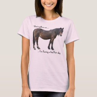 Camiseta Dia de cabelo ruim!