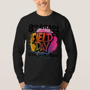 Camiseta Dia de Campo 2022 do 8º ano Deixar os Jogos Começa