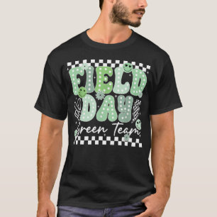 Camiseta Dia de Campo Equipe Verde Jogos de Campo ao Ar Liv