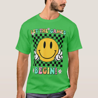 Camiseta Dia de Campo Os Jogos Começam Diversão Retro Viage