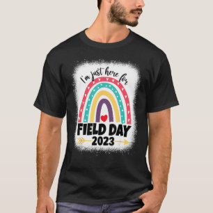 Camiseta Dia de Campo Que Os Jogos Comecem A Cores Rapariga
