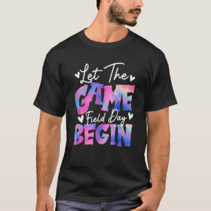 Camiseta Dia de Campo Que Os Jogos Comecem Crianças Meninas