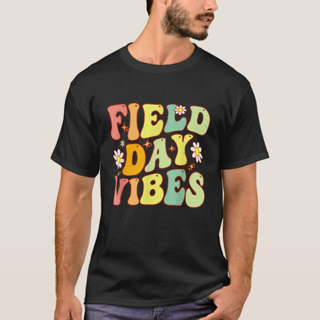 Camiseta Dia De Campo Viba Crianças De Professores De Verão (Frente)