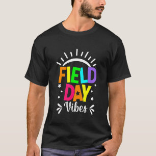 Camiseta Dia de Campo Vibes Para Crianças Professoras Dia D