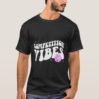 Camiseta Dia de Competição de Cheer Vibes Dia de Comp de Ch