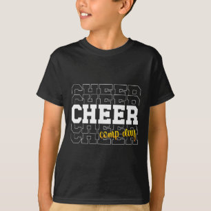 Camiseta Dia de Competição de Cheerleading Dia de Cheerl
