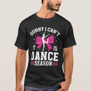 Camiseta Dia de Competição de Dança da Temporada de Dança