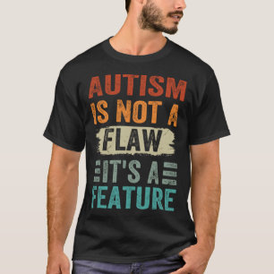 Camiseta Dia de Conscientização de que Autismo Não é uma Fa