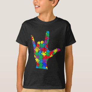 Camiseta Dia de Conscientização do Autismo Criança Autista