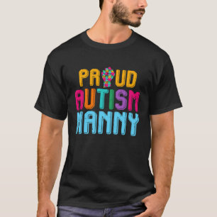 Camiseta Dia de Conscientização do Autismo Família Orgulhos