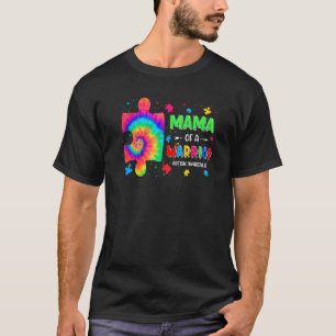 Camiseta Dia de Conscientização do Autismo Mamãe de uma Fam