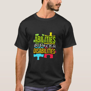 Camiseta Dia de Conscientização do Autismo Presentes Habili