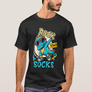 Camiseta Dia de Conscientização sobre a Síndrome de Down Ro