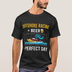 Camiseta Dia de Corsa Offshore de Cerveja