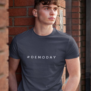 Camiseta Dia de demonstração   Renovação moderna Flippe