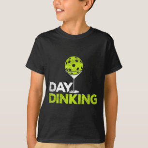 Camiseta Dia de dink de pickleball homens engraçados de cam