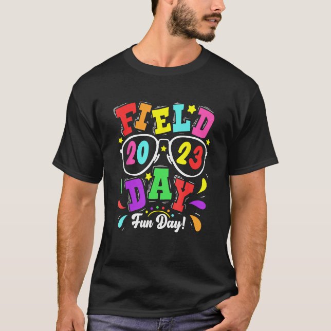Camiseta Dia de Diversão do Campo Escolar Professores Dia 2 (Frente)